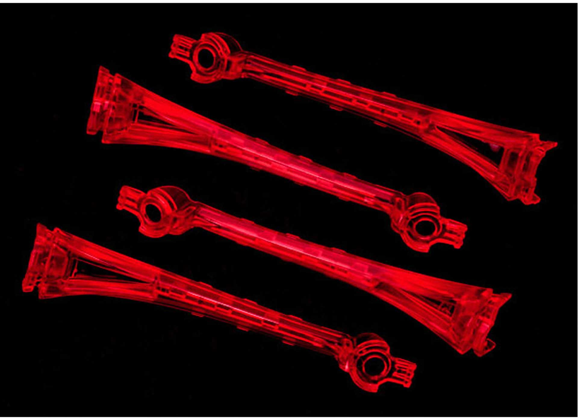 TRAXXAS LED Linse, rot (4)