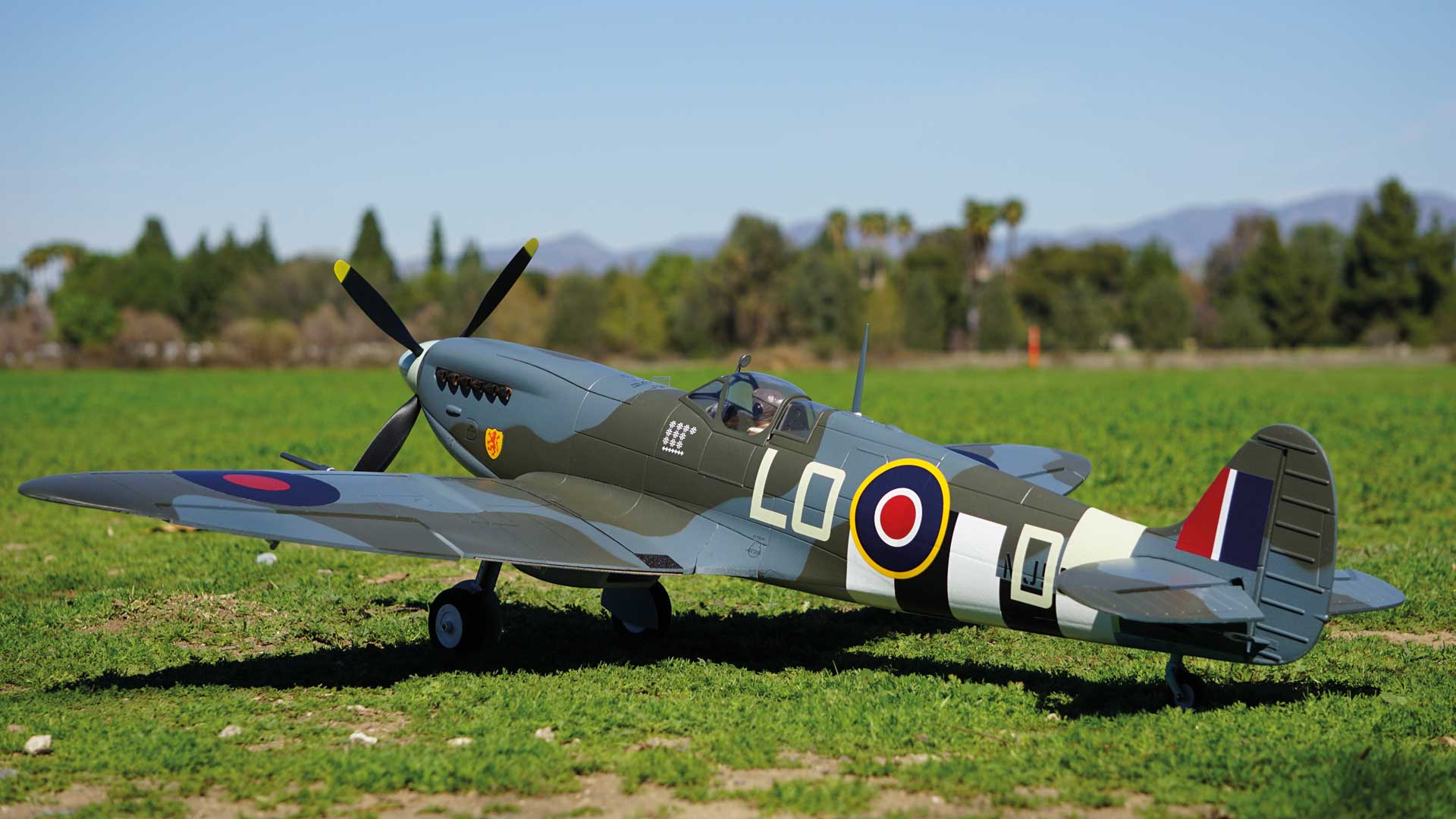 FlightLine Spitfire MK.IX PNP 1,2m 47