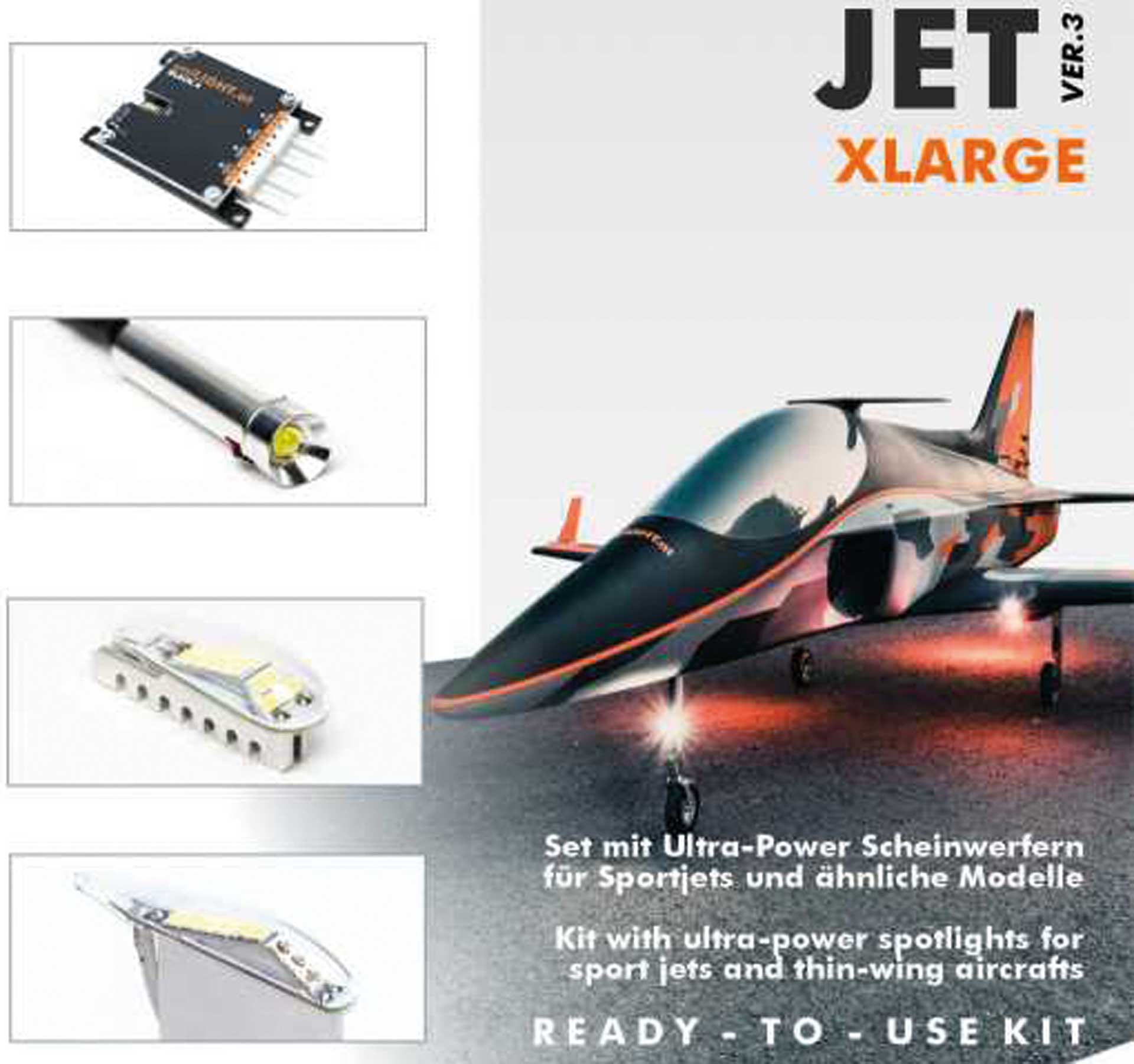 UNILIGHT JET-XLarge Beleuchtungsset, v3