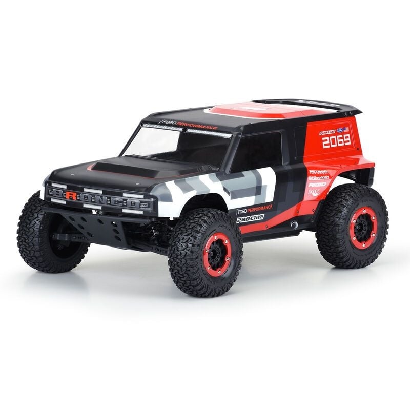 PROLINE Body Ford Bronco R unpainted FOR TENACITY SCT/TT PRO, SENTON 4X4, BIGROCK 4X4 + TRX SLASH