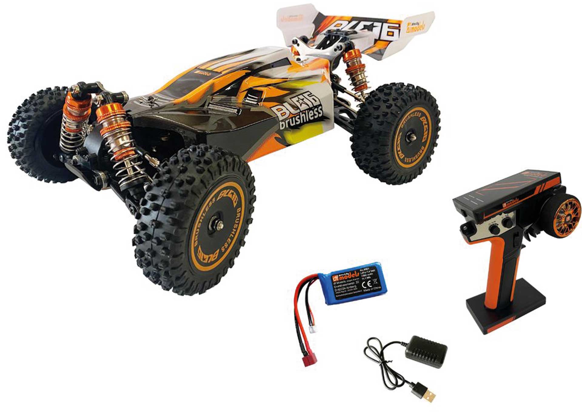 DRIVE & FLY MODELS BL06-Brushless 1:14 RTR Buggy