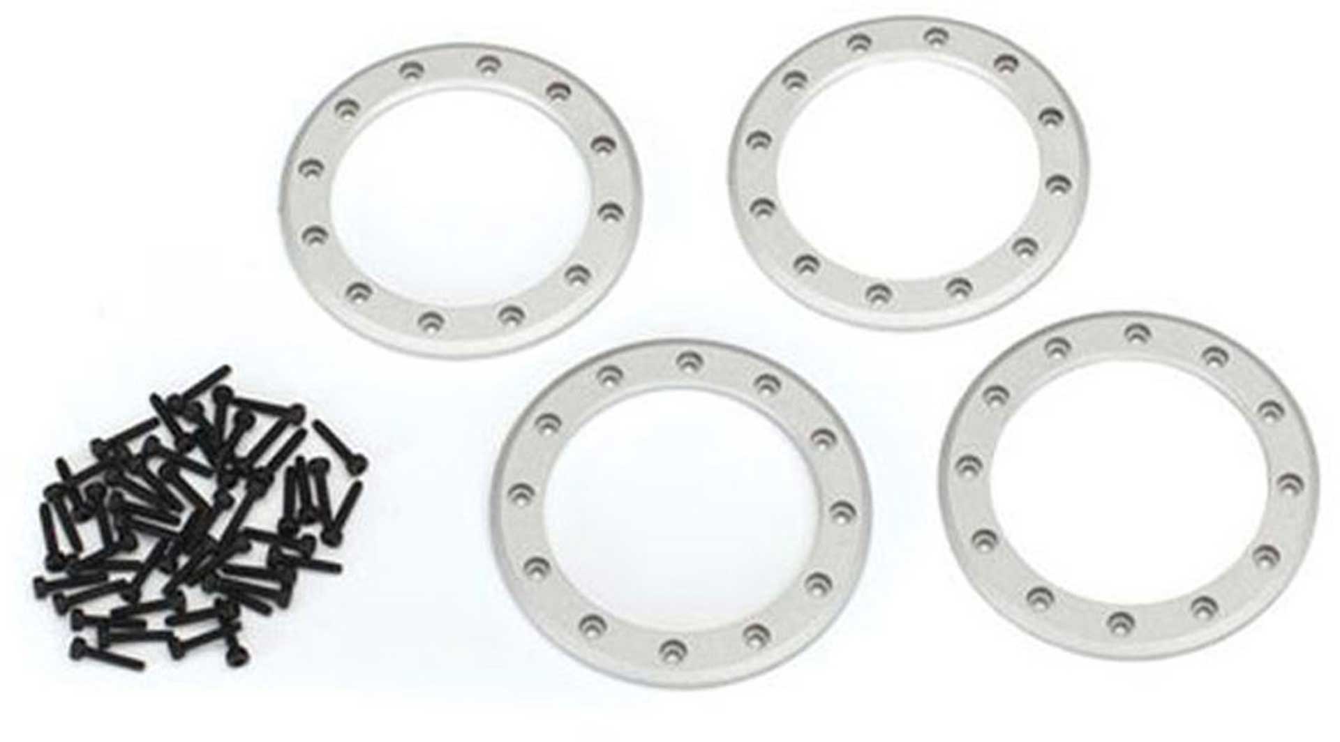 TRAXXAS Beadlock Rings Satin (2.2') Alu (4) + Schrauben