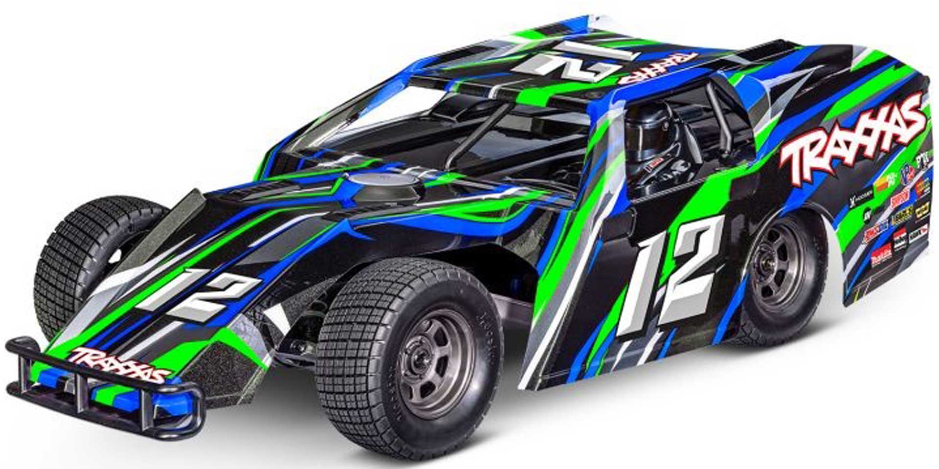 TRAXXAS MUDBOSS SLASH BL-2S GRÜN BRUSHLESS OHNE AKKU UND LADEGERÄT