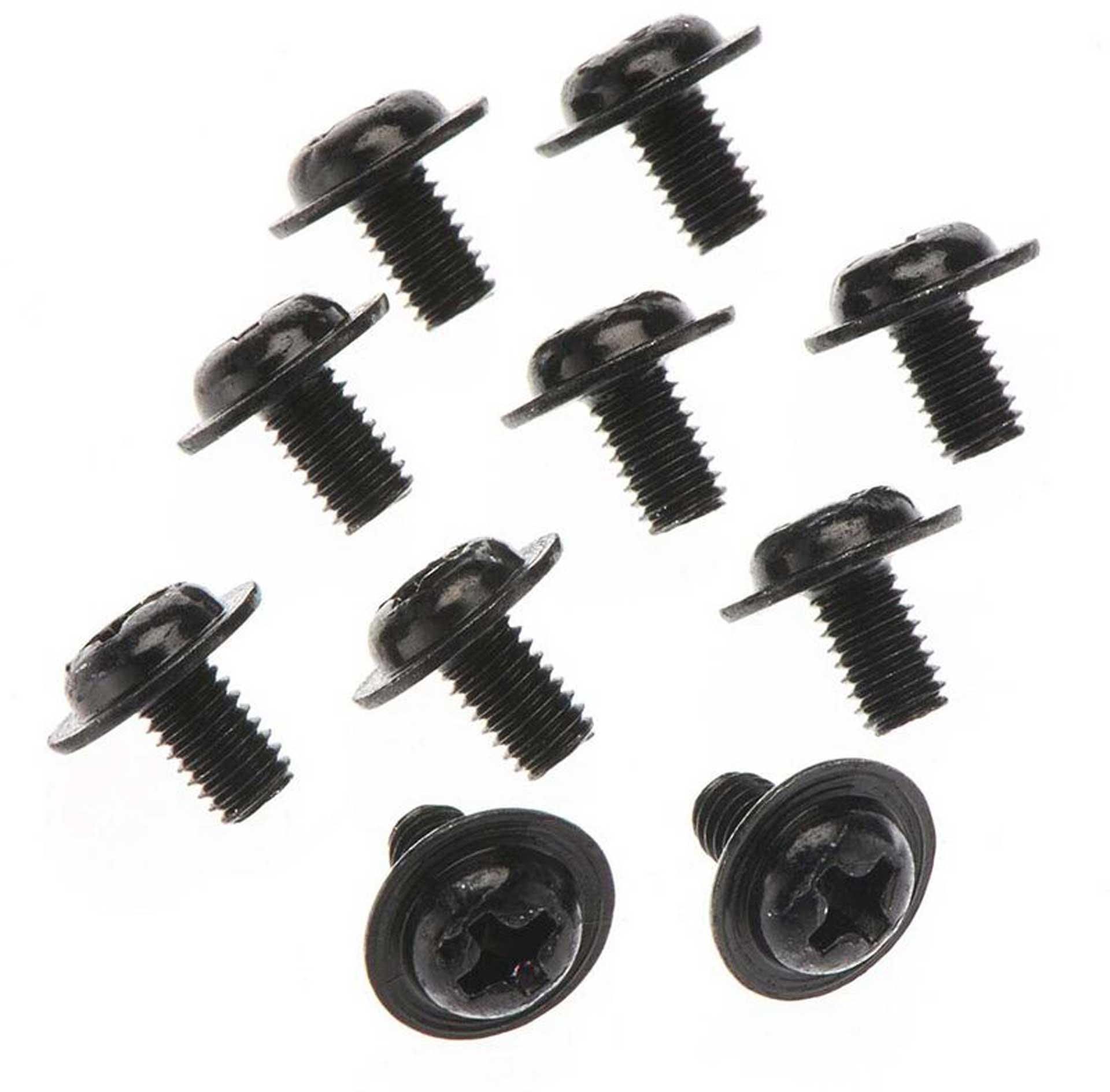 ARRMA AR739001 ButtnHead MachineFlange Screw M3x5mm (10)