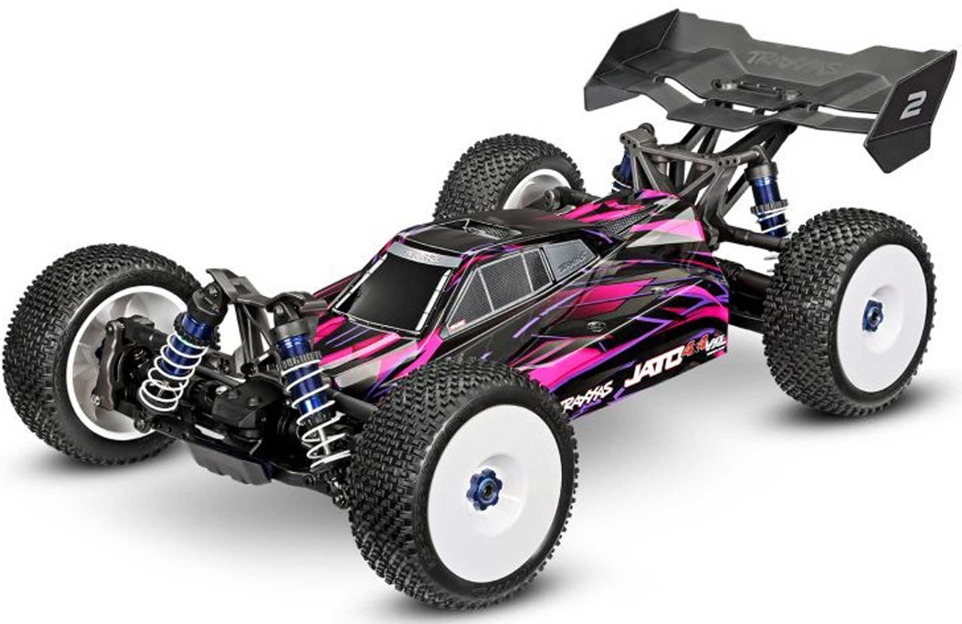 TRAXXAS JATO 4x4 VXL 4S Brushless pink 1/8 RTR, HD-Teile, ohne Akku/Lader