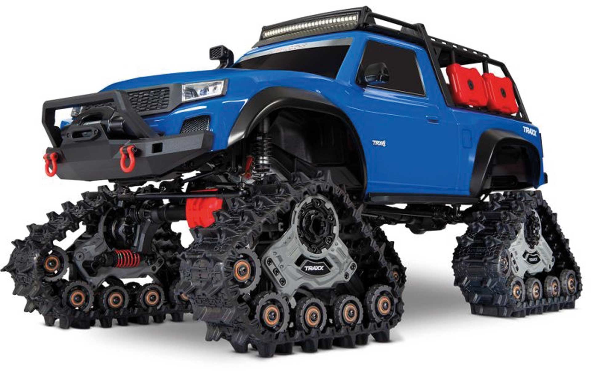 TRAXXAS TRX-4 SPORT BLUE 1/10 SCALE CRAWLER RTR BRUSHED DEEP-TERRAIN TRAXX WITHOUT BATTE