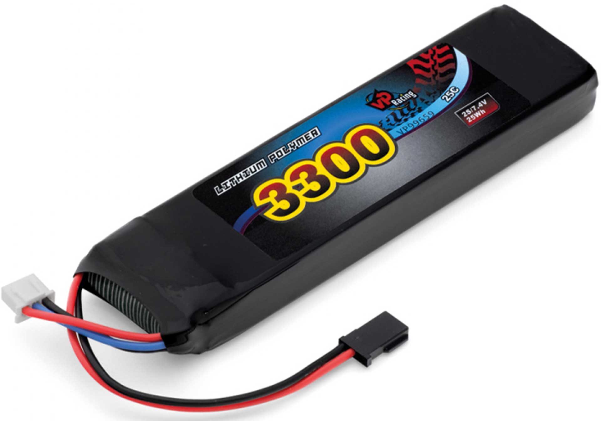 VAPEX Senderakku Lipo 7,4V 3300mAh für Futaba FX Serie