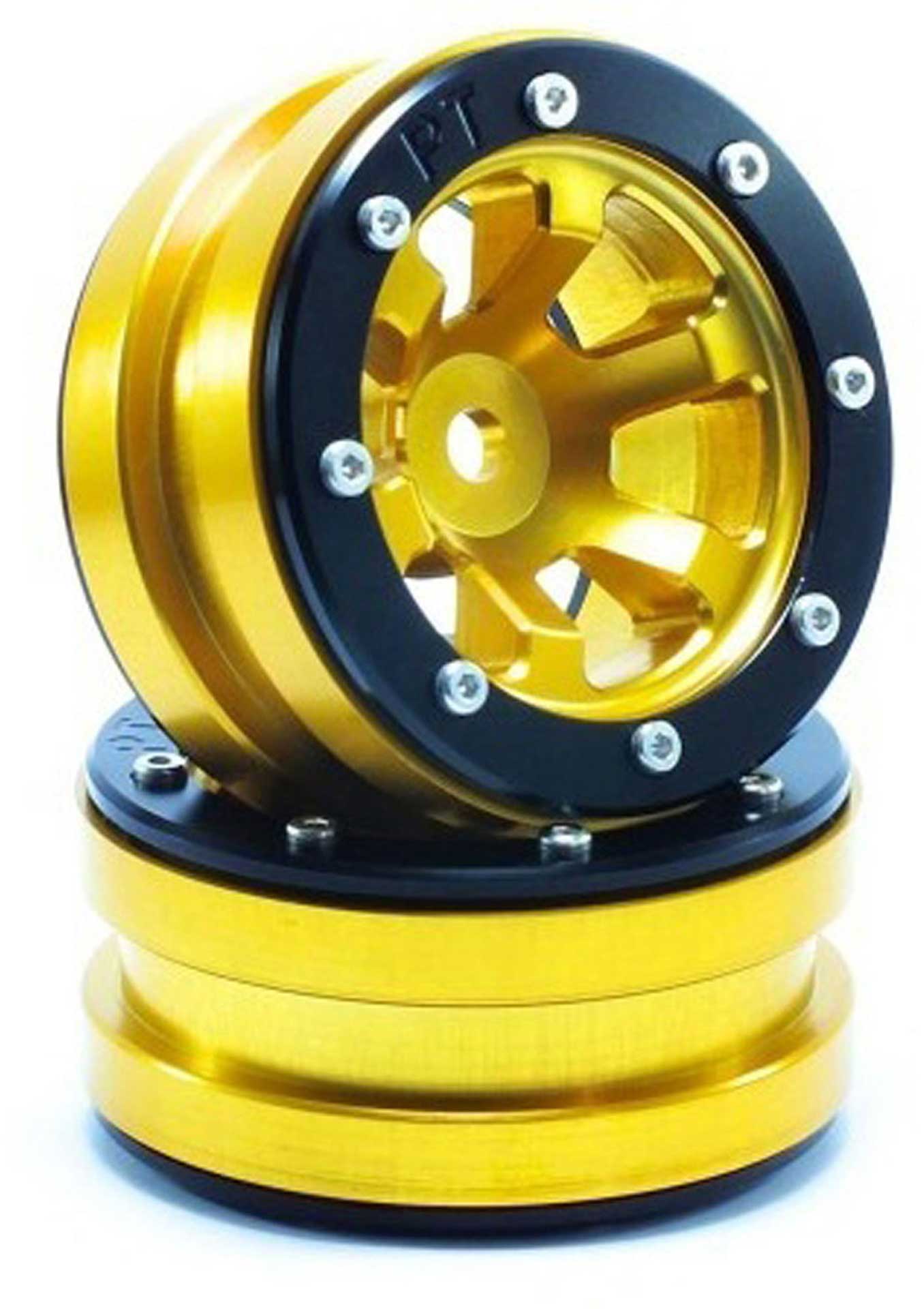 METSAFIL BEADLOCK WHEELS PT- CLAW GOLD/SCHWARZ 1.9 (2 ST.)