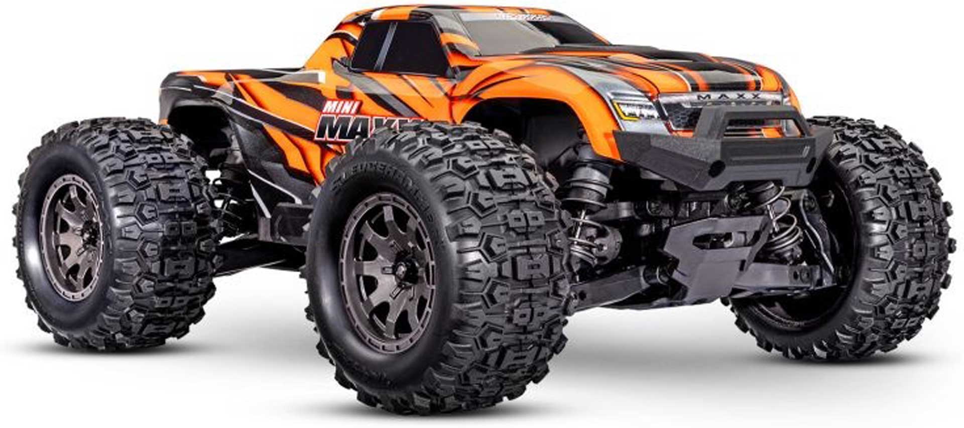 TRAXXAS MINI-MAXX 4WD orange BL-2S Brushless ohne Akku/Lader