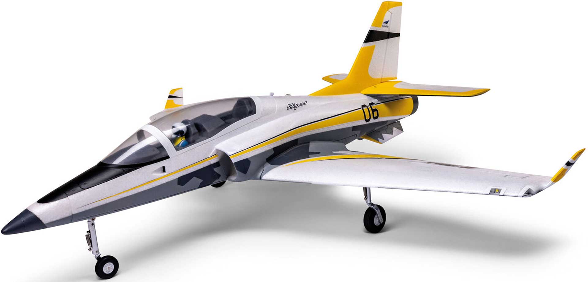 E-FLITE Viper 64mm EDF Jet BNF Basic avec AS3X+ et SAFE Select