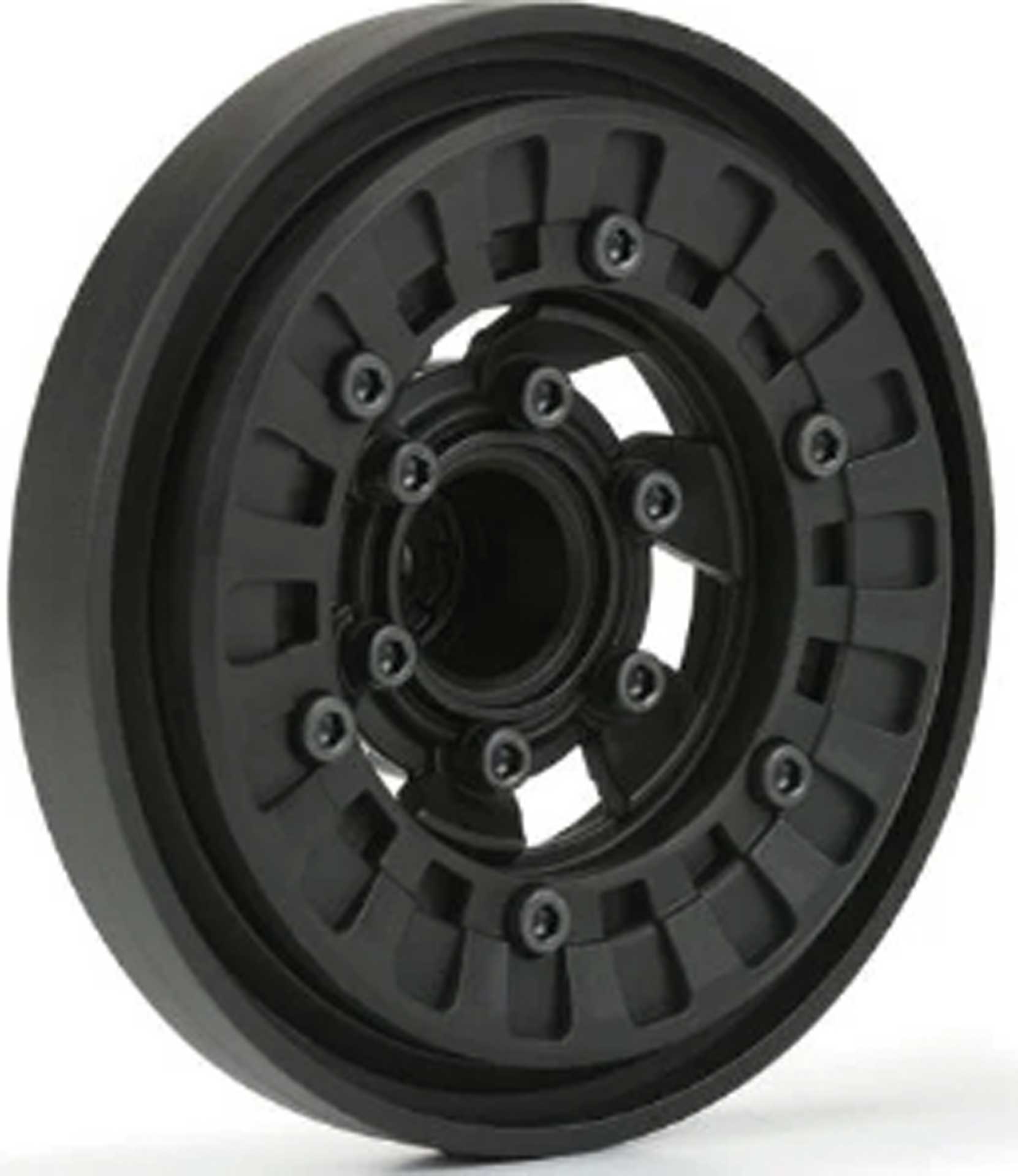 PROLINE VICE CRUSHLOCK RIMS BLACK/BLACK V/H (2) FÜR 2.6 MUD TIRES MIT 6X30 REMOVABLE HEX