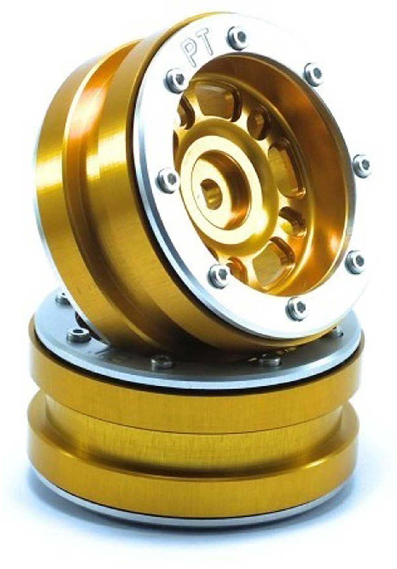 METSAFIL BEADLOCK WHEELS PT- DISTRACTOR GOLD/SILBER 1.9 (2 ST.)