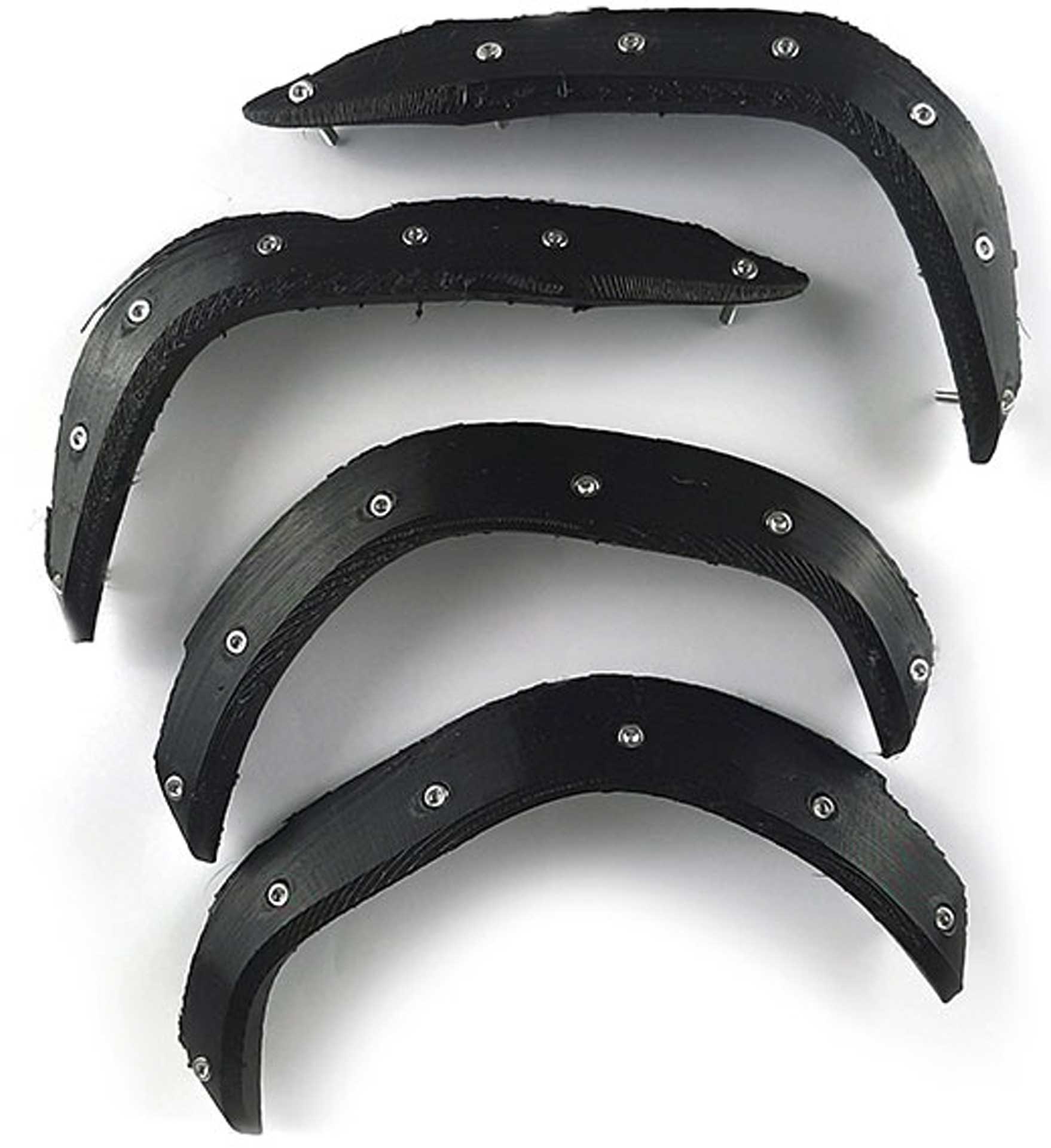 TMT Fender Flares black (incl. screws) for TRX XRT