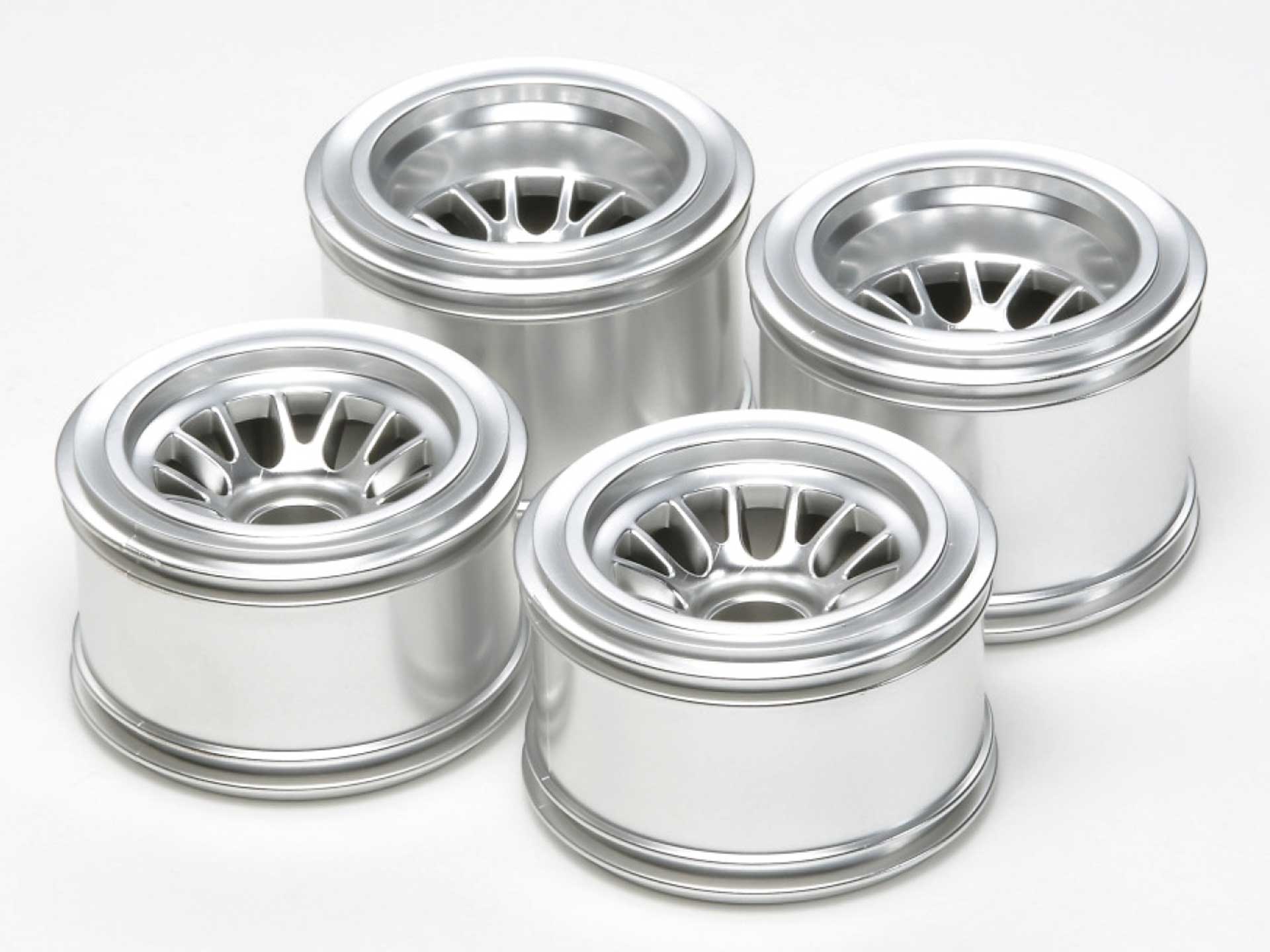 TAMIYA RIMS SILVER MATT F104 F. HOLLOW CHAMBERR.