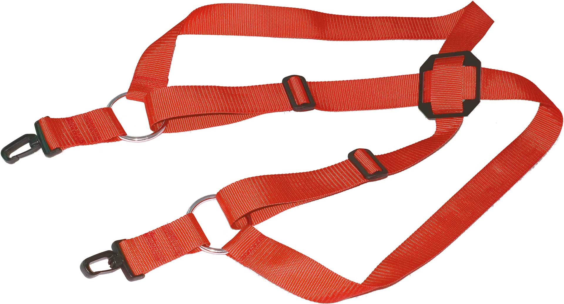 AHLTEC Comfort cross harness for transmitter consoles in red