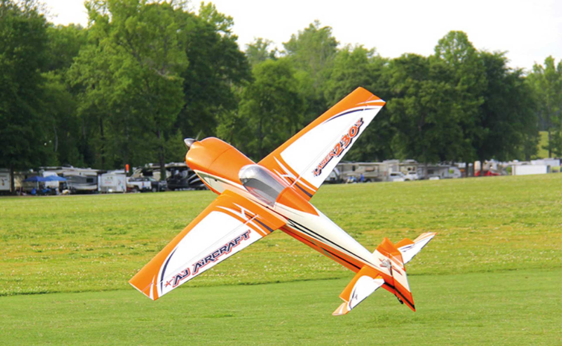 AJ AIRCRAFT Laser 230z 105" orange