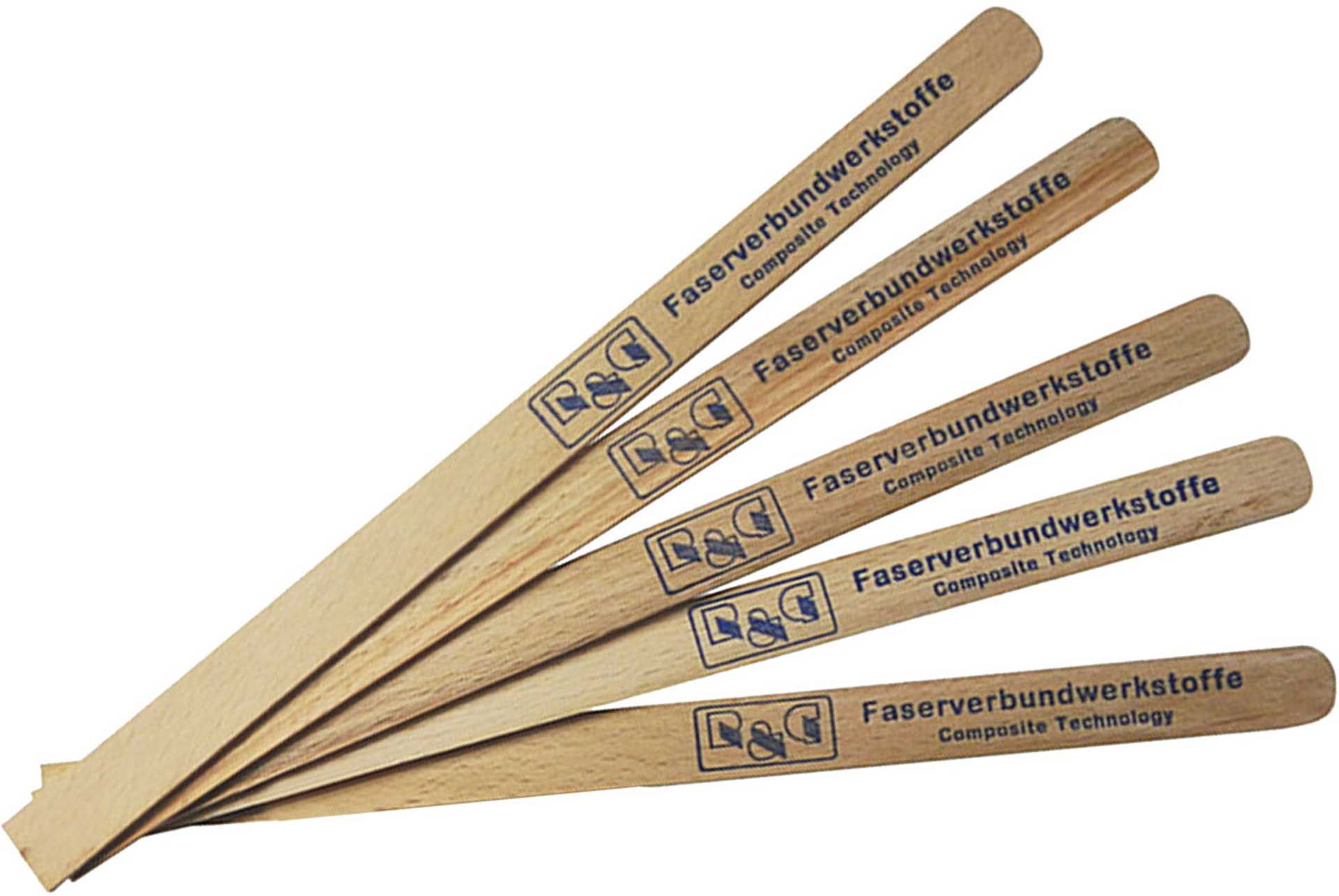 R&G WOOD STIRRING SPATULA 93X10X2MM 500PCS.