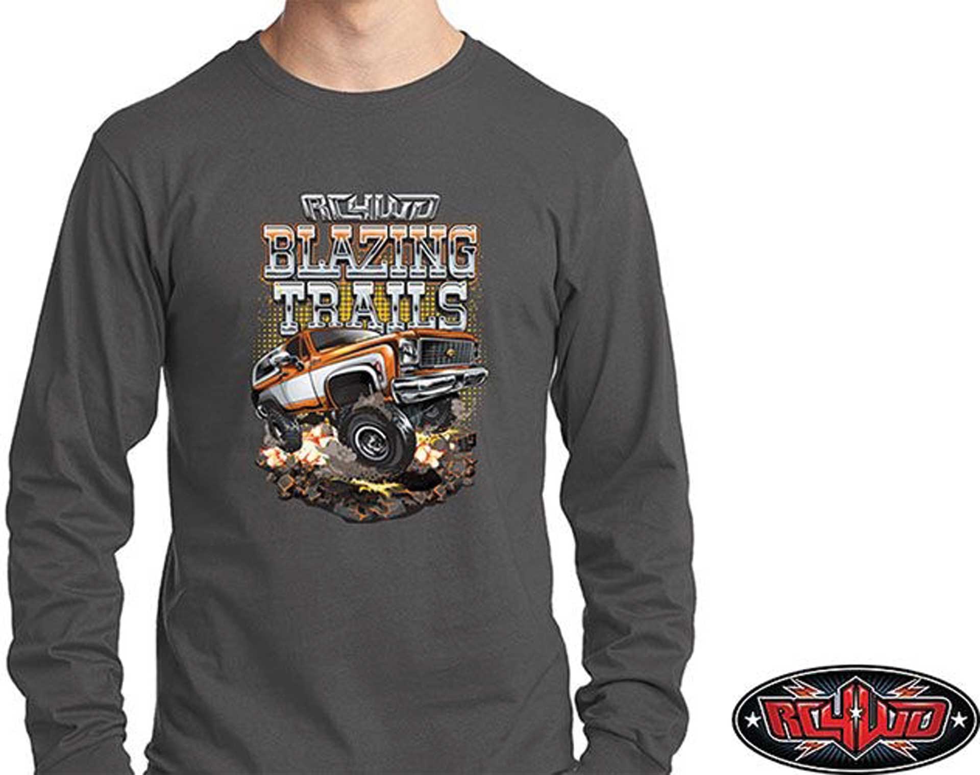 RC4WD BLAZING TRAILS LONG SLEEVE SHIRT (S)