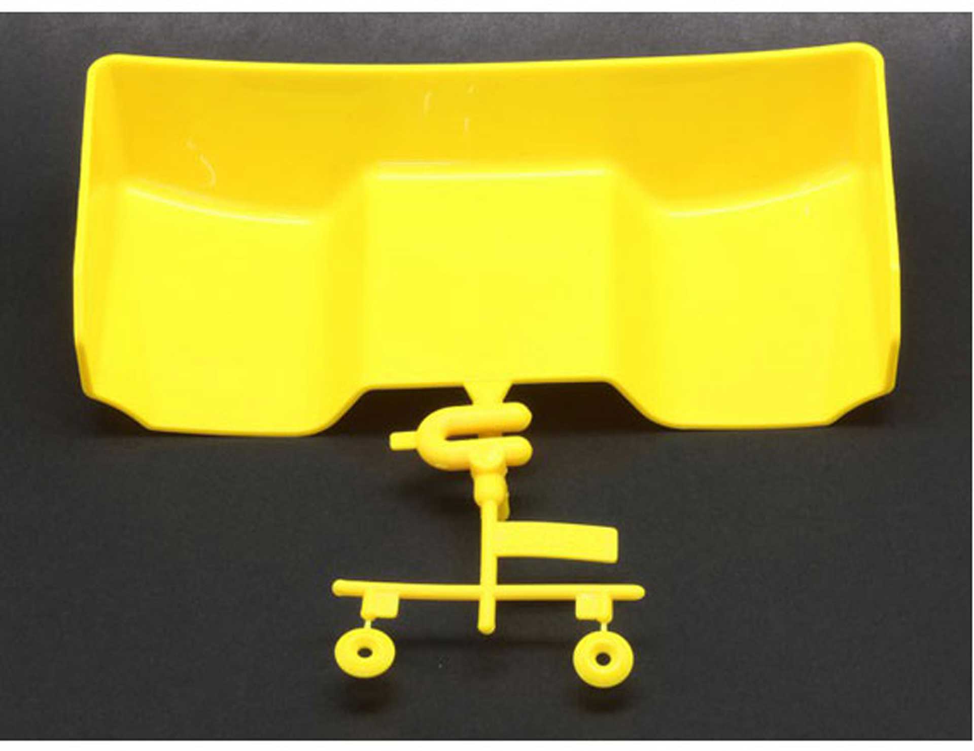 SWORKZ REAR WINGS  YELLOW  BUGGY 1/10