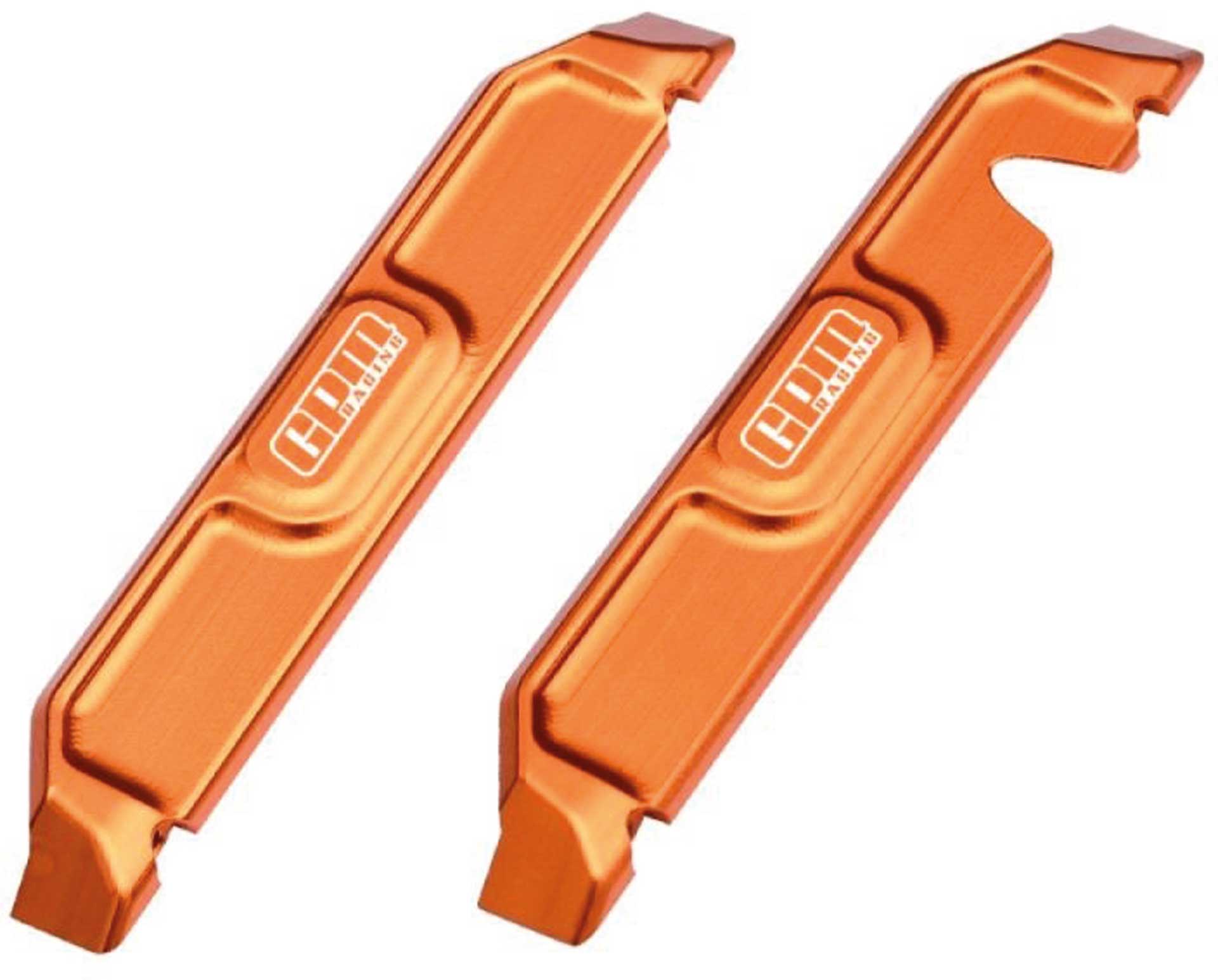 GPM Alu-Nerfbars Chassis orange (2) TRX MiniMaxx