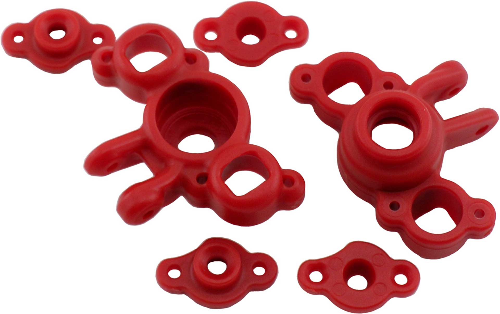 RPM WHEEL CARRIER RED TRAXXAS 1/16