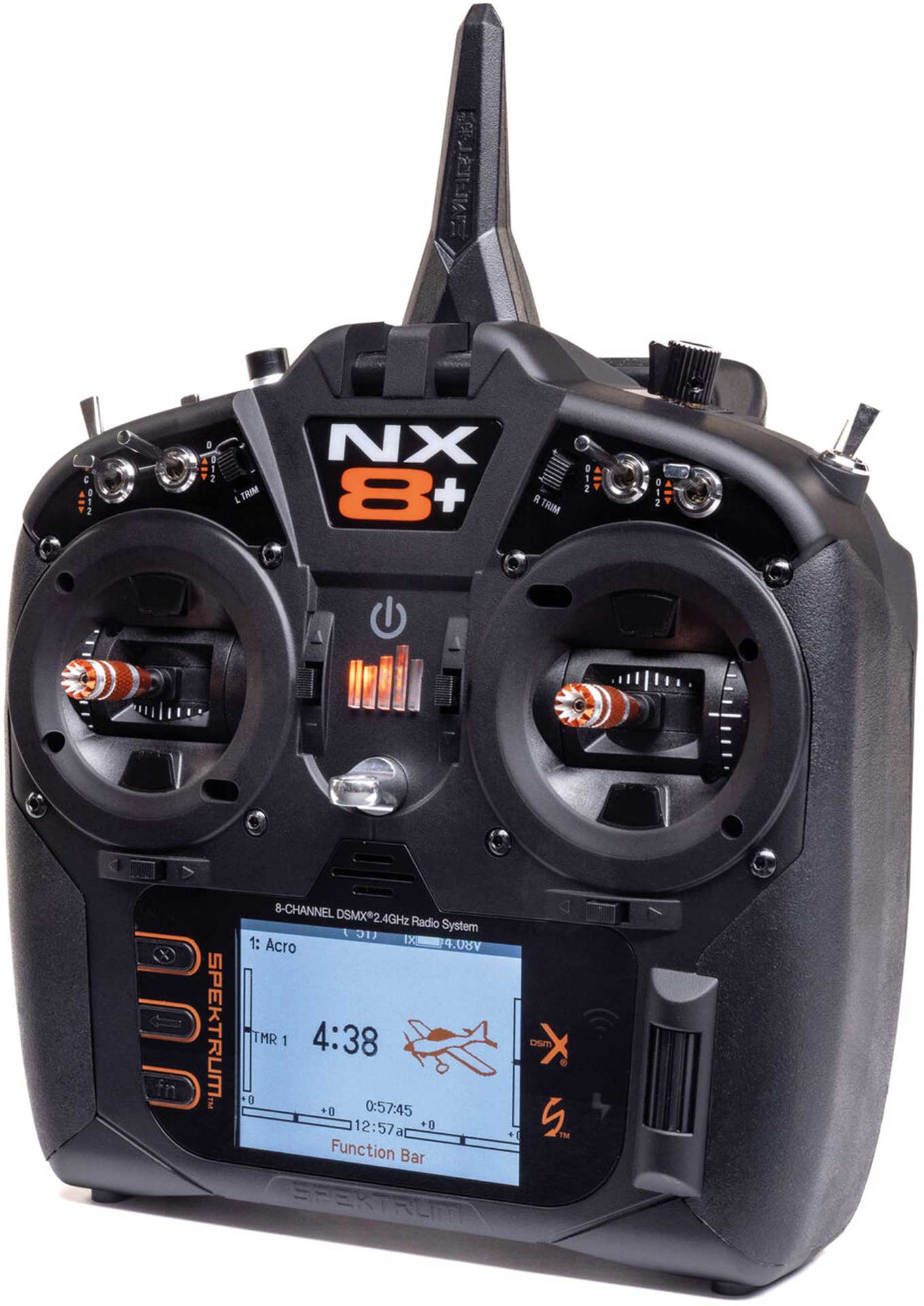SPEKTRUM NX8+ 20-Channel DSMX Transmitter Only