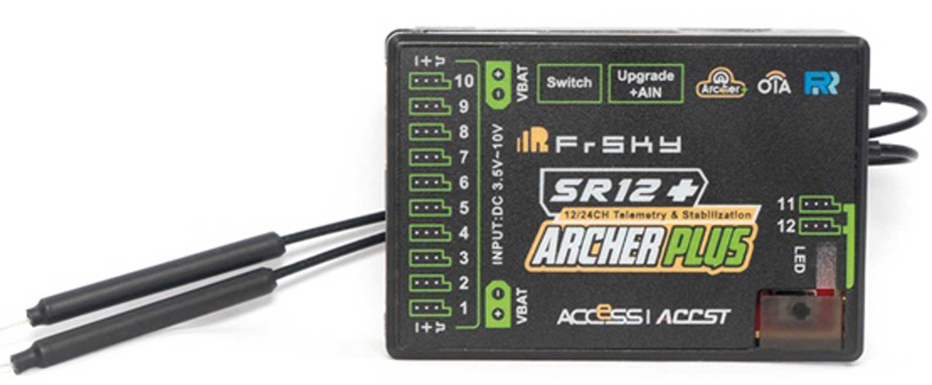 FrSky Empfänger Archer Plus SR12+ 2,4Ghz