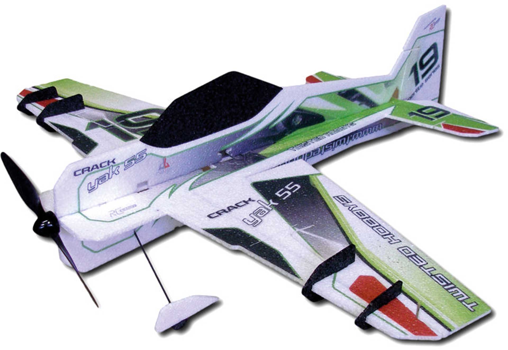 RC-Factory Crack Yak SuperLITE Green INDOOR series EPP