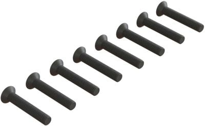 Arrma Flat Head Hex Machine Screw M3x18mm (10)