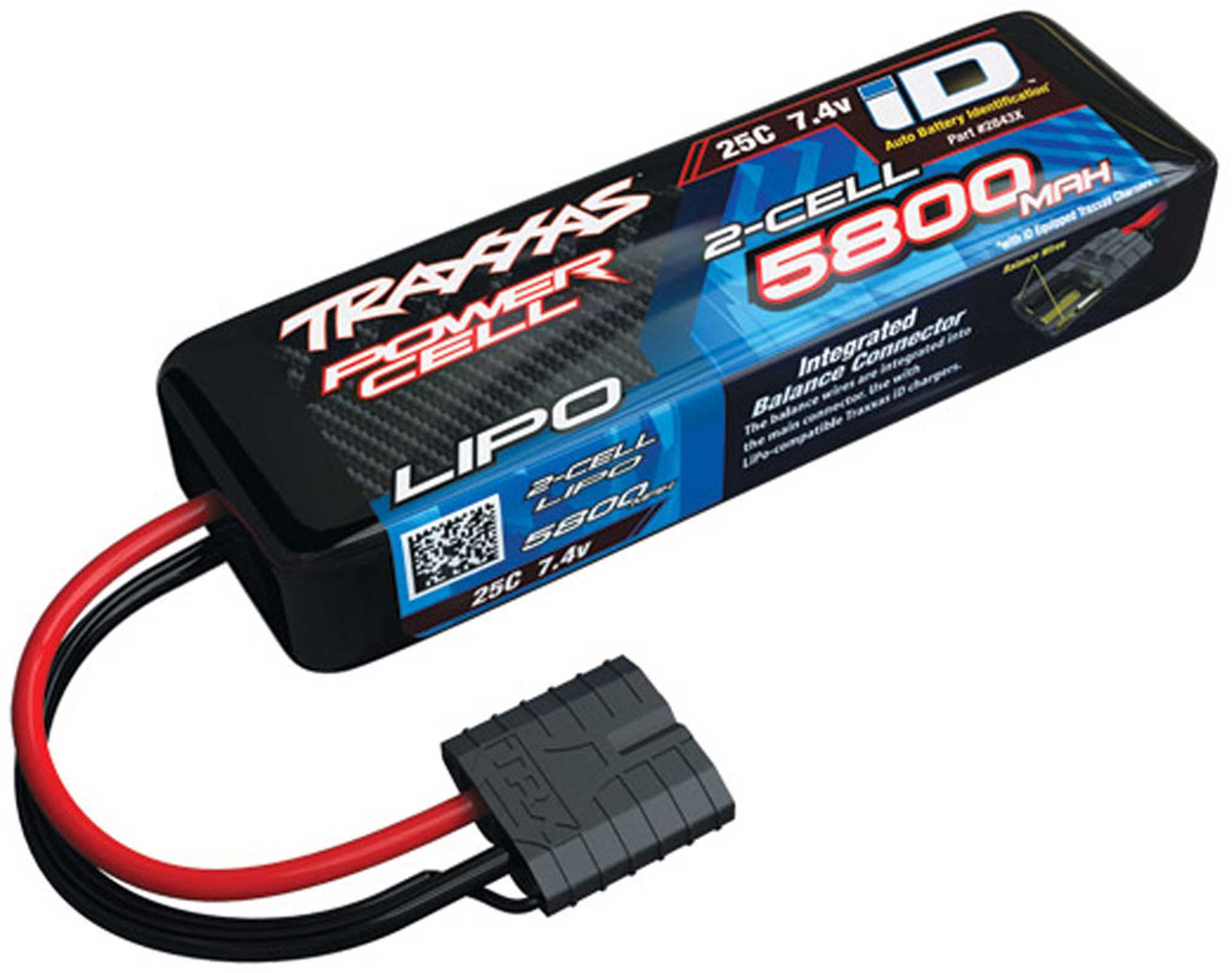 TRAXXAS LIPO 5800mAh 7,4V 2-Zellen 25C