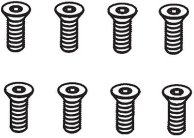 ABSIMA Senkkopfschraube M2.5*8 (8 St.)