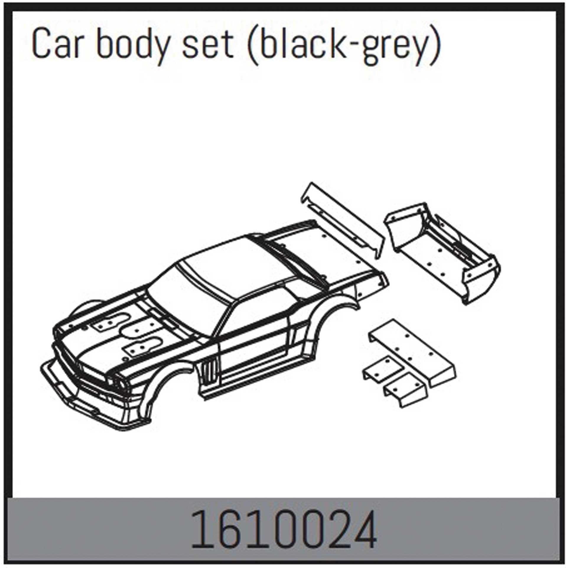 ABSIMA Body kit (black-grey)