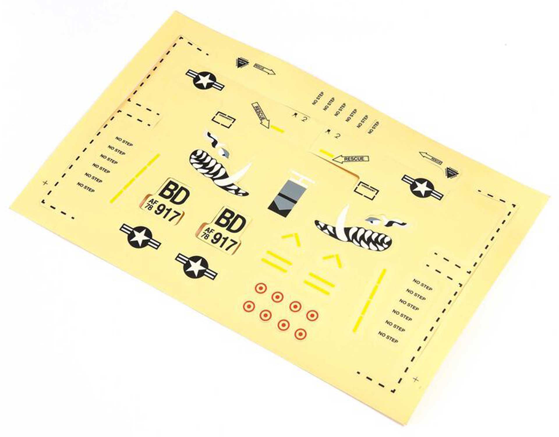 E-FLITE Dekorbogen; UMX A-10 30mm