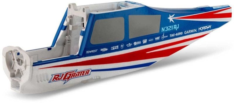 E-FLITE Painted Fuselage; Decathlon 1.2m