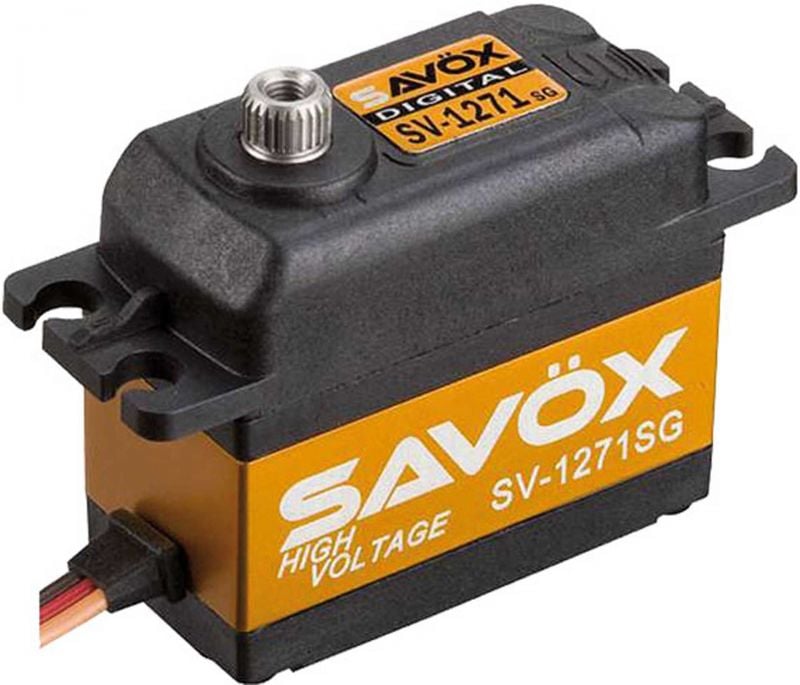 SAVÖX SV-1271SG (7,4V/25KG/0,08s) CORELESS DIGITAL HV SERVO