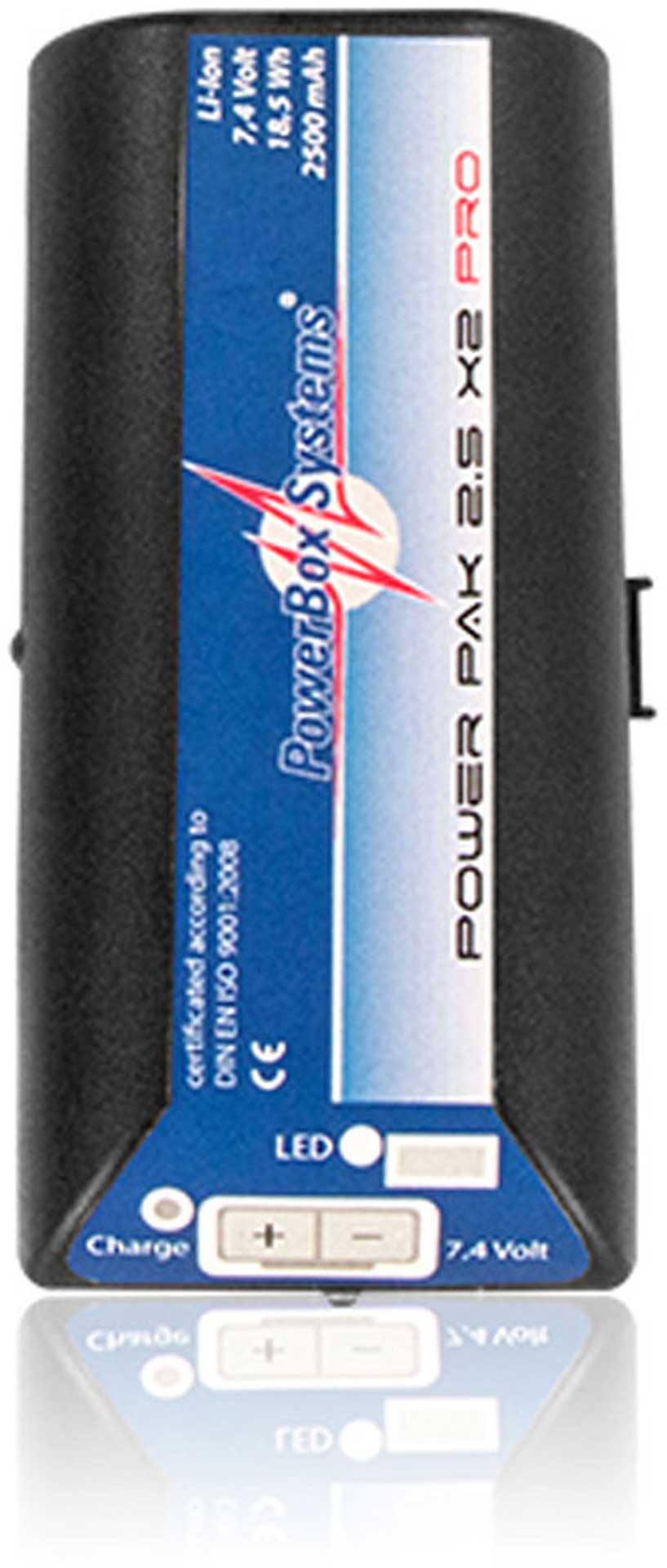 POWERBOX SYSTEMS POWERPAK 2.5X2 PRO 2500MAH 7,4V