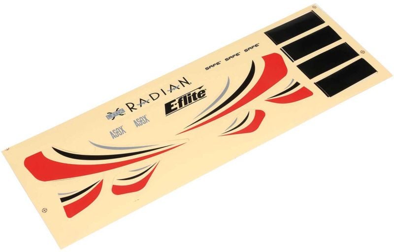 E-FLITE Arche de décoration : UMX Radian, Rouge