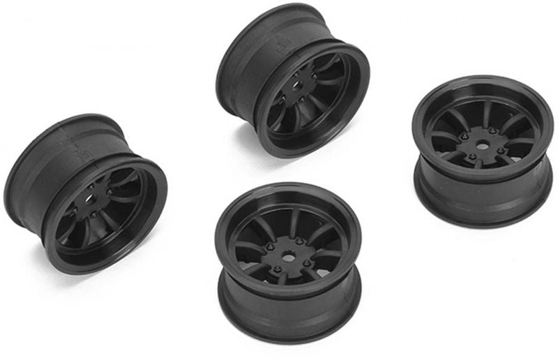 CARTEN 8 Spoke Wheel +4mm (Black)