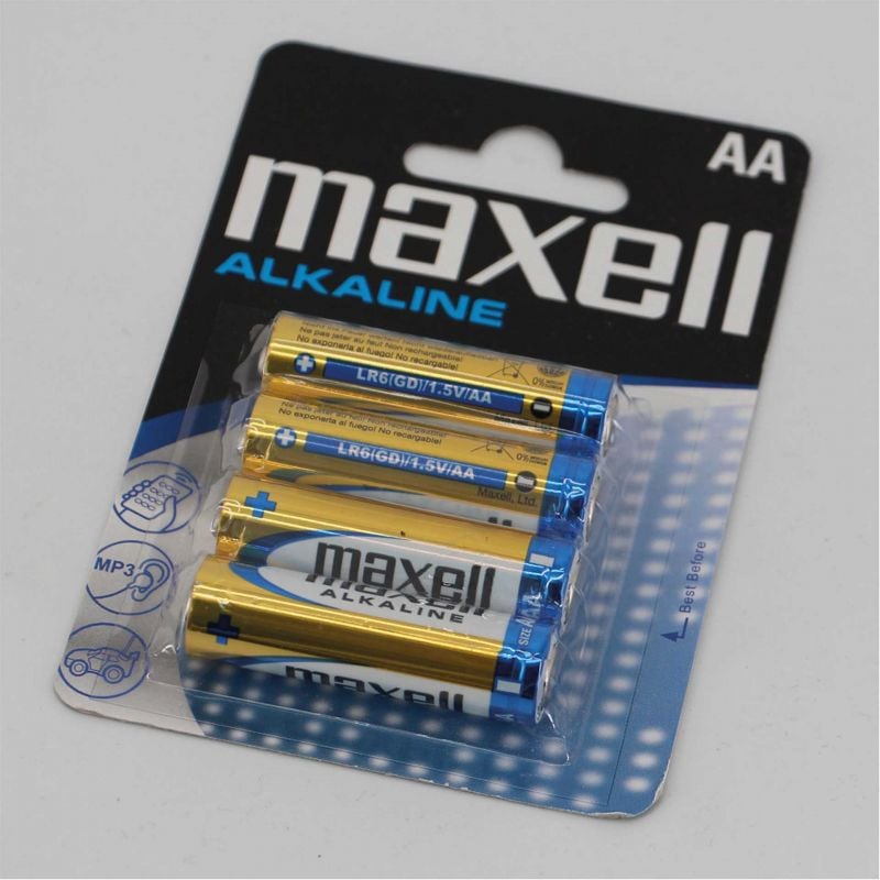 MAXELL MIGNON BATTERIE AA / LR6 1,5V 4STK.