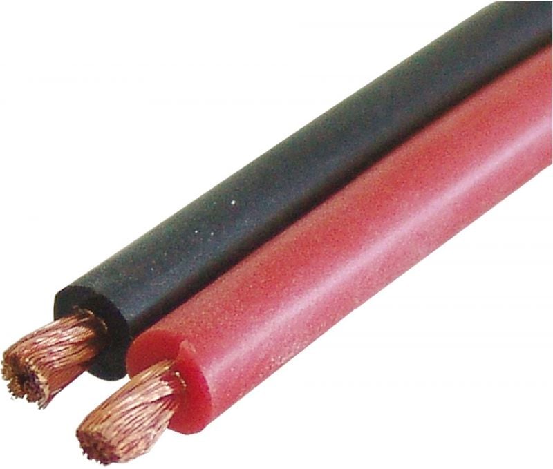 MODELLBAU LINDINGER SILICONE CABLE 2,5MM² RED / BLACK JE 1M