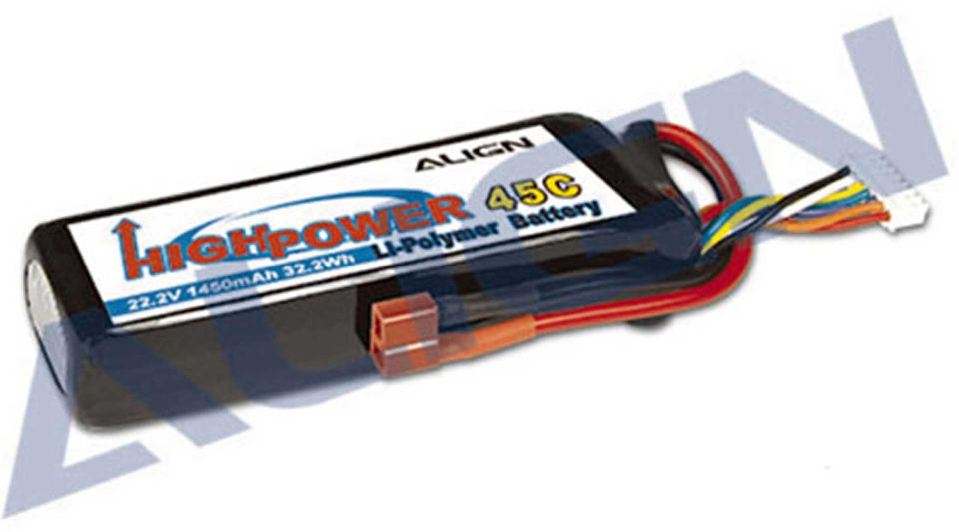 Align 22.2V 6S1P 1450mAh 45C