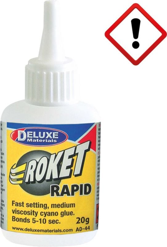 DELUXE ROKET RAPID MEDIUM FLUID SECOND GLUE 20g