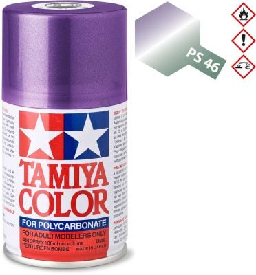 TAMIYA PS-46 Green-violet iridescent Polycarbonate spray 100ml