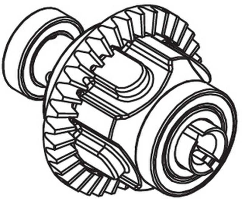 ABSIMA Differential komplett