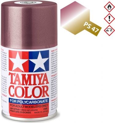 TAMIYA PS-47 Pink-gold iridescent Polycarbonate spray 100ml