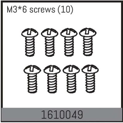 ABSIMA M3*6 screws (10)