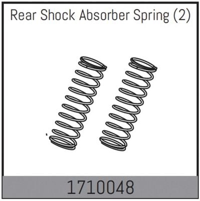Absima Mamba 7 : Ressort d'amortisseur arrière (2 pcs.)