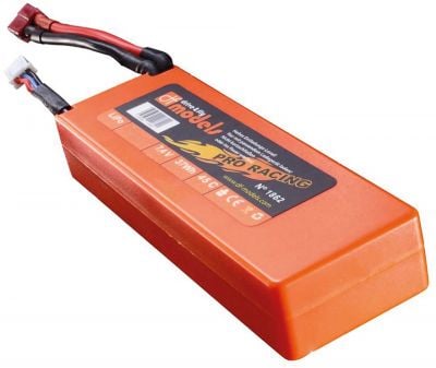 DRIVE & FLY MODELS LIPO AKKU 2S 7,4 VOLT 4000MAH 45C CAR MIT T-PLUG IM HARDCASE