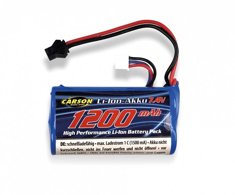 CARSON 7,4V/1200mAh LiION Land Rover JST