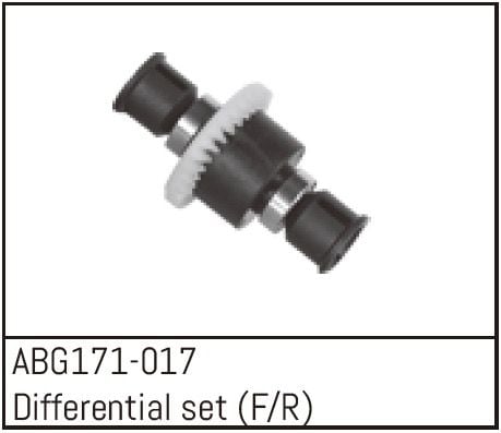 ABSIMA Differential F/R 1:14 pièce détachée